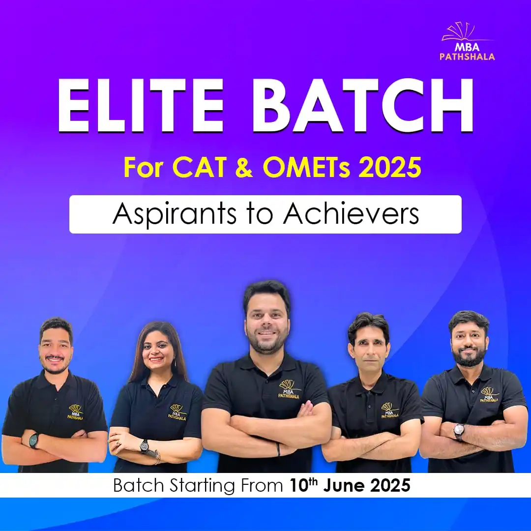 Image from MBA Pathshala : Attention CAT & OMETs aspirants! 📚 *We're launching Elite Batch for ...