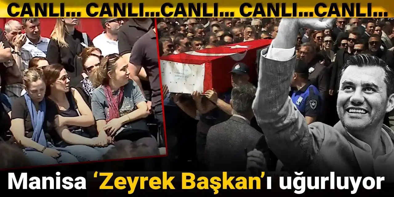 Image from Halk TV: *Ferdi Zeyrek’e son veda: Cenazesi belediye binasının önünde* https:...