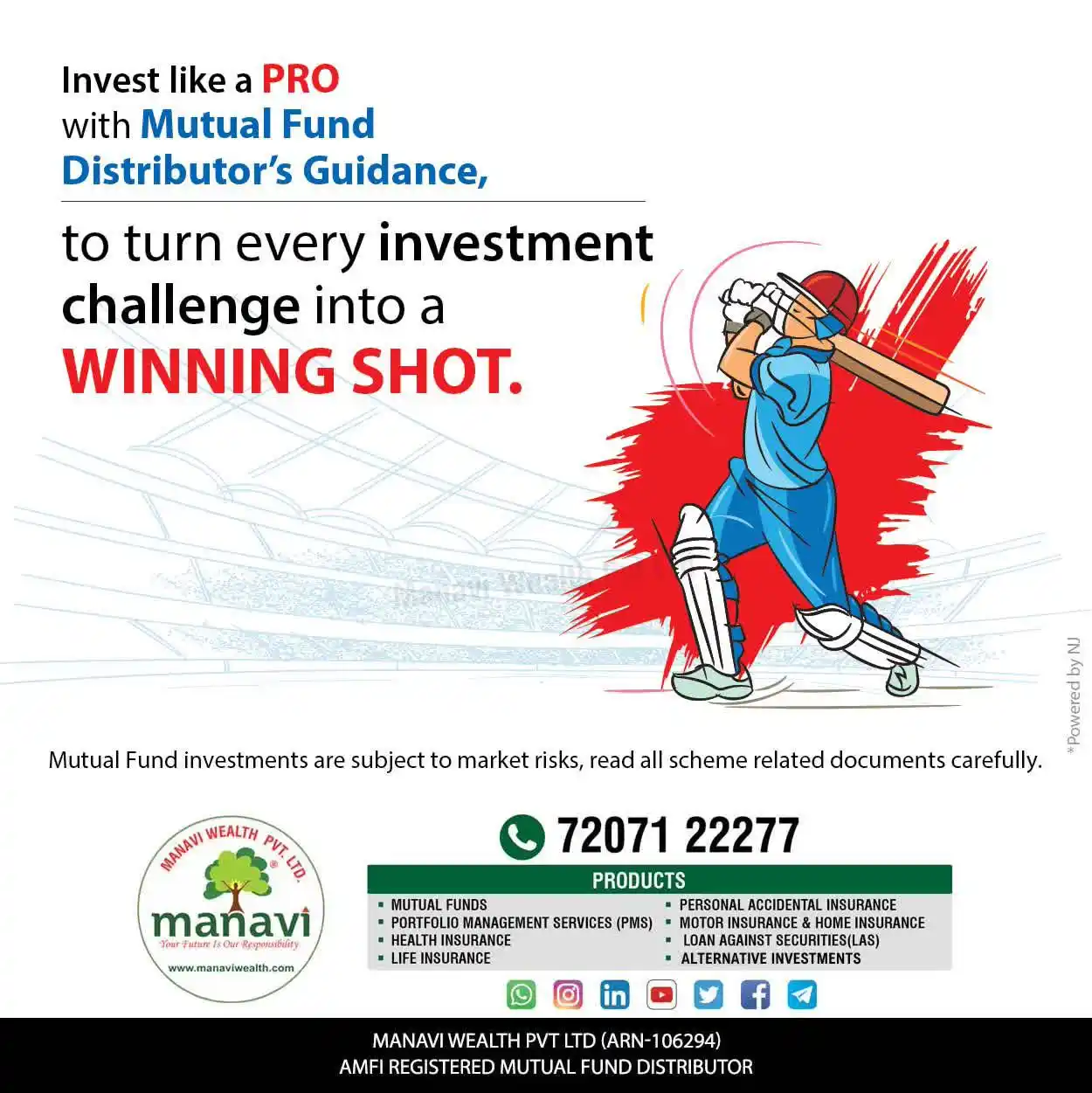 Image from Manavi Wealth®: *Invest like a pro, turn every challenge into your next big win!* Be...