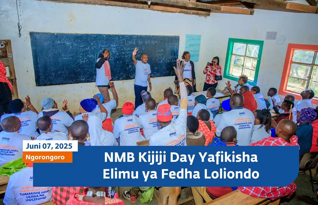 Image from NMB Bank Plc: Kijiji kwa kijiji, mtaa kwa mtaa; tunawafikia! Kupitia NMB Kijiji Day...