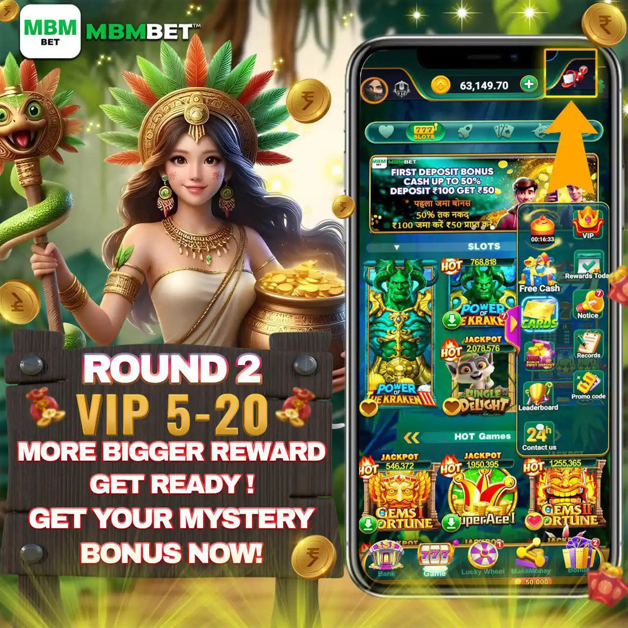Image from MBMbet.com: Mystery Bonus Round 2 Has Been Distributedโผ๏ธ โ๏ธ ๐๐๐๐๐ ๐๐ ๐๐๏ฟฝ...