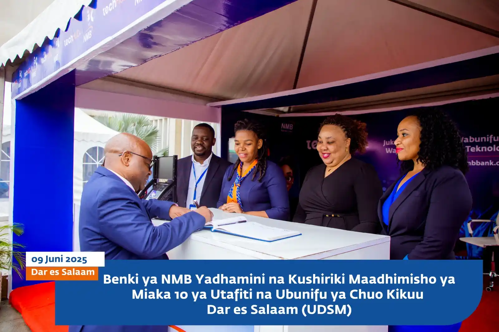 Image from NMB Bank Plc: Tumeshiriki katika Maadhimisho ya Miaka 10 ya Wiki ya Utafiti na Ubuni...