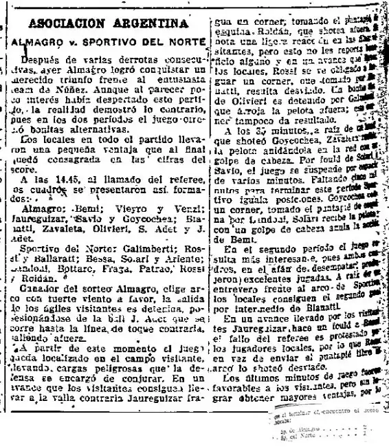Image from Depto de Historia, Estadisticas y Museo del Club Almagro: <a class="text-blue-500 hover:underline cursor-pointer" href="/hashtag...