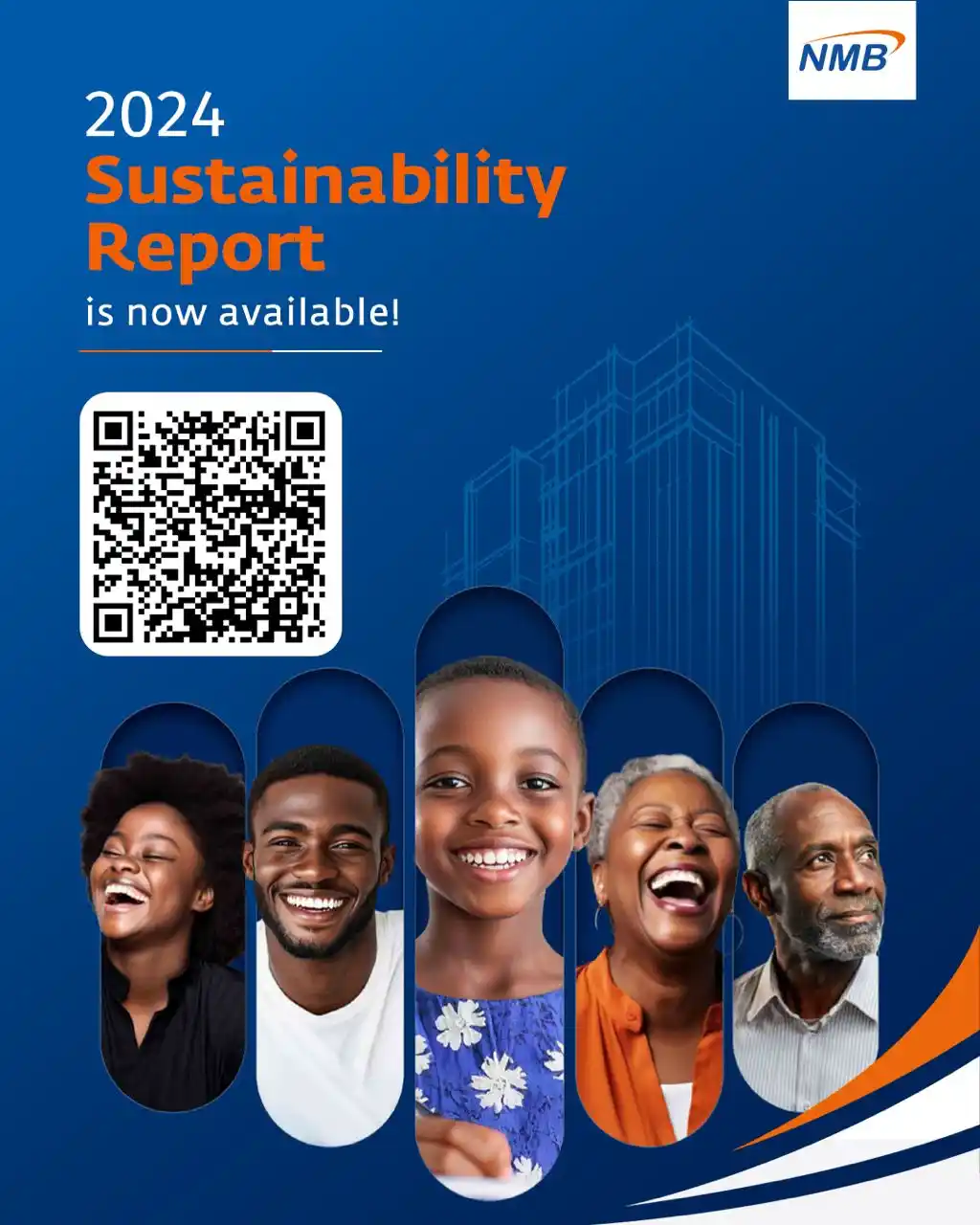Image from NMB Bank Plc: We are proud to announce the publication of NMB Bank’s 2024 Sustainabi...