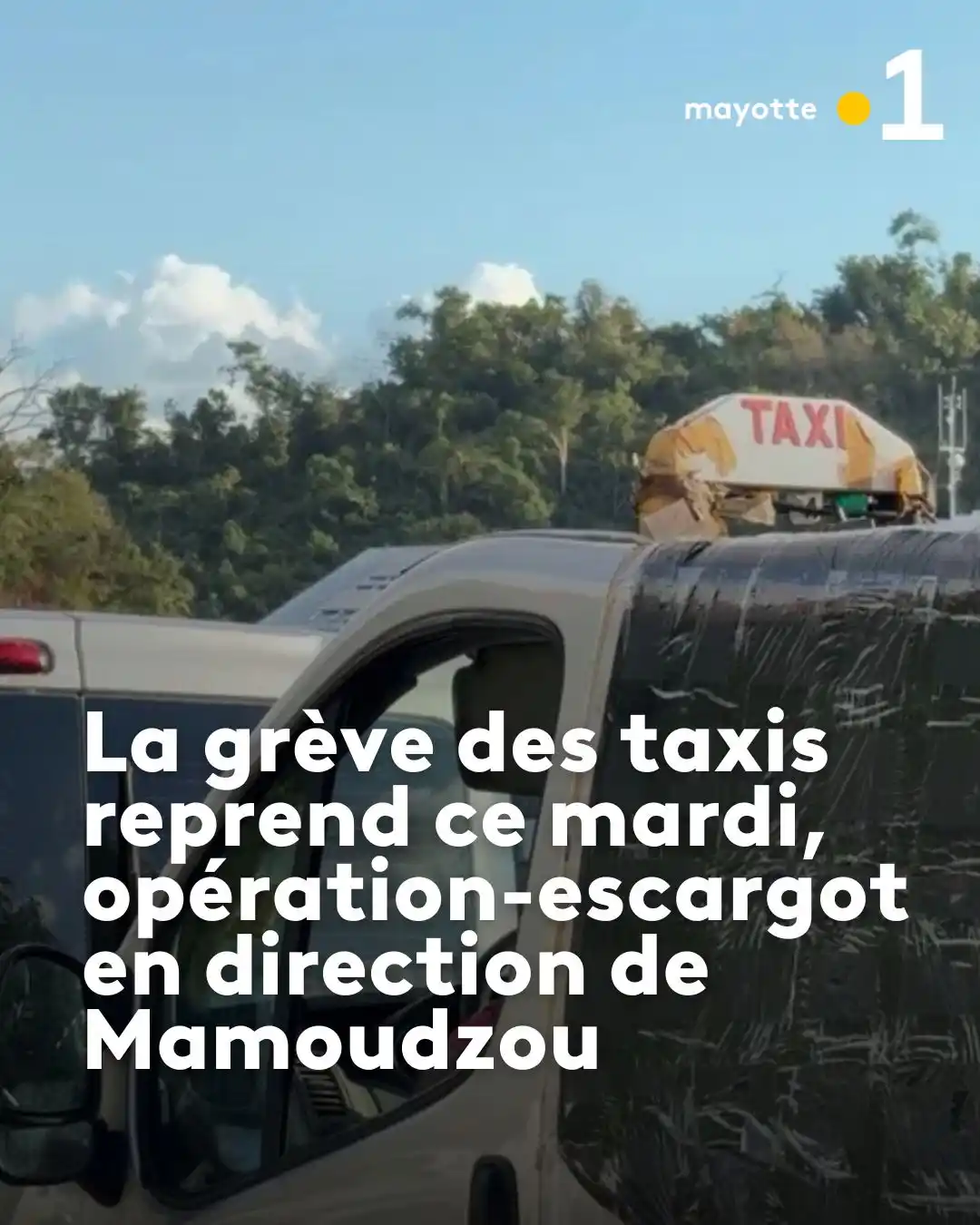 Image from Mayottela1ere: 👋 Bonjour tout le monde 🚕 *C’est reparti !* Après une pause de quelq...