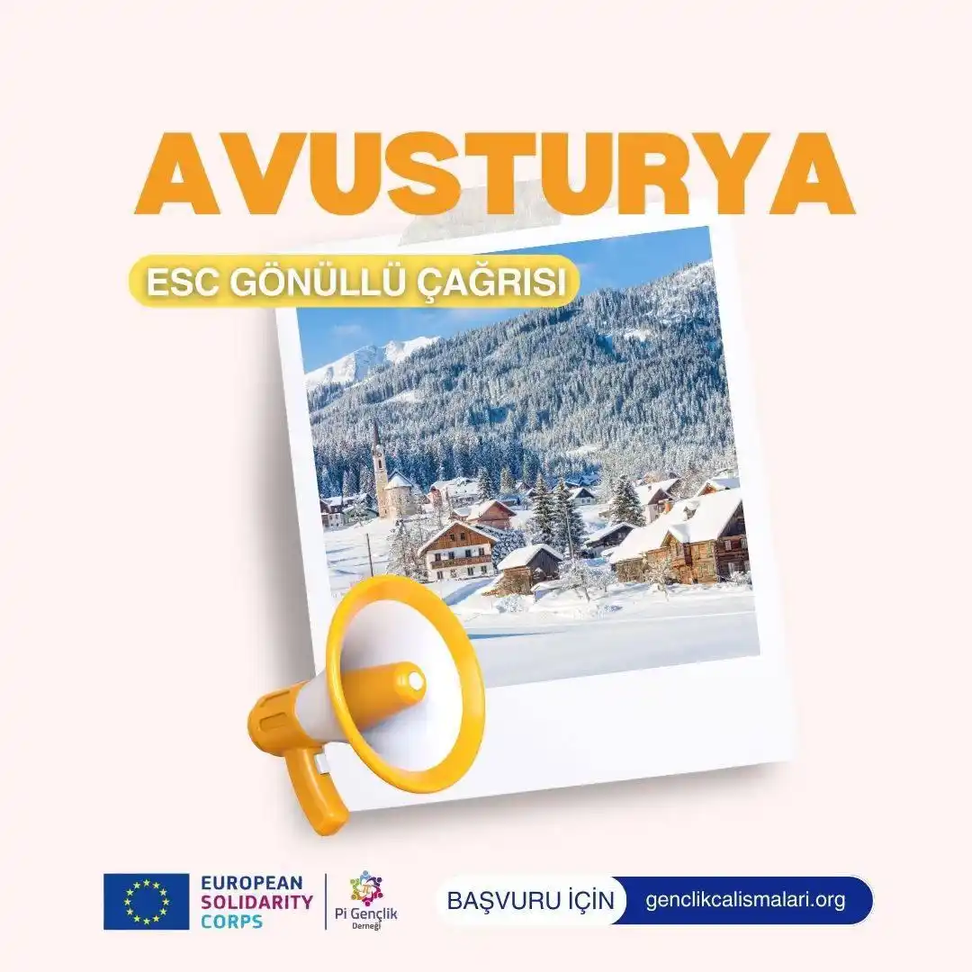 Image from Pi Gençlik Derneği (Ulusal Kanal): ✨ESC-1282 Avusturya, Gönüllülük PProjes Katılımcı Çağrısı ( Uzun Dönem...