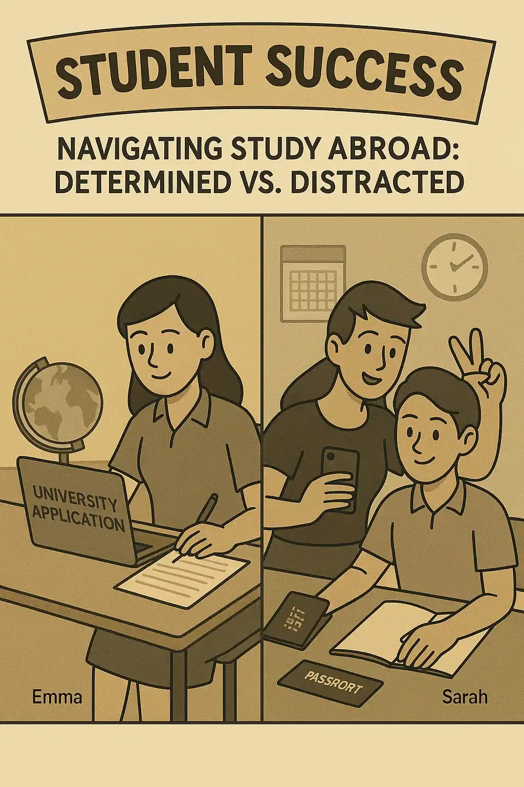 Image from Study Abroad Bulletin University Living : Everyone’s posting visa wins and room tours. You? Still chasing docume...