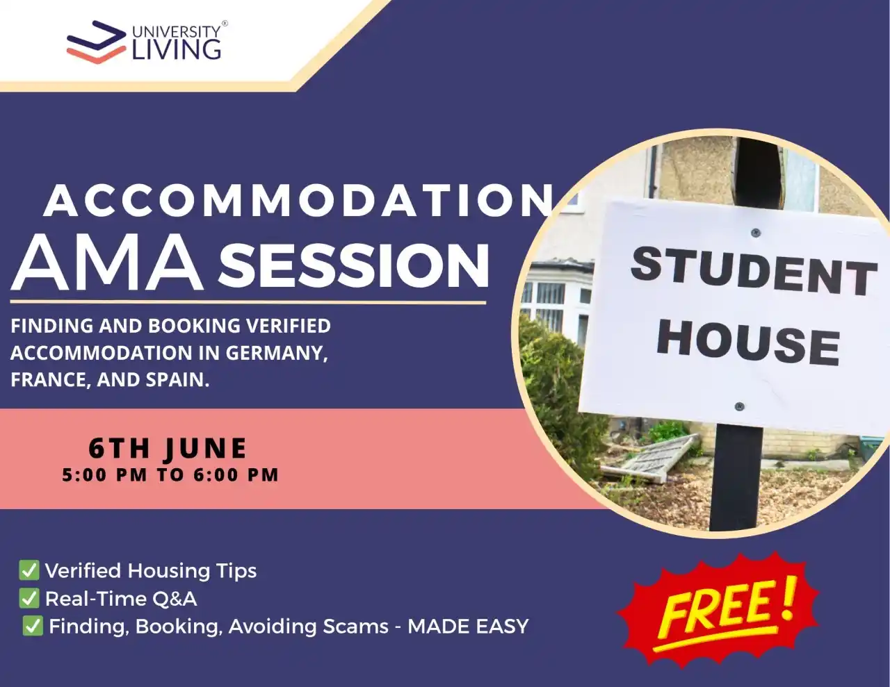 Study Abroad Bulletin University Living  post