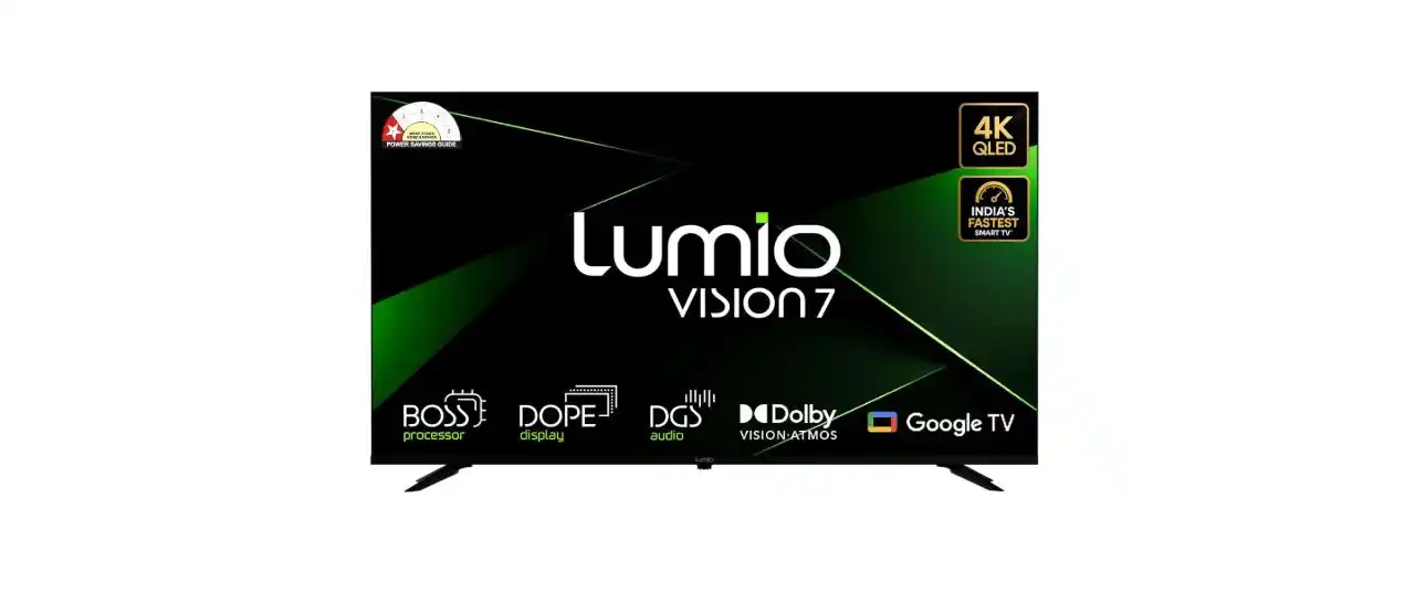 Image from VK Deals & Offers 🛍️🛍️: 💥 Lumio Vision 7 109 cm (43 inches) 4K Ultra-HD Smart QLED TV ▶️ Dea...
