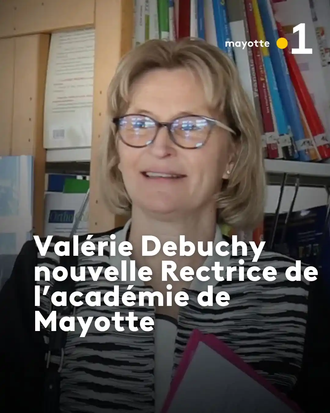 Image from Mayottela1ere: 📣 Nouvelle rectrice à Mayotte ! 👩🏫 *Valérie Debuchy succède à Jacq...
