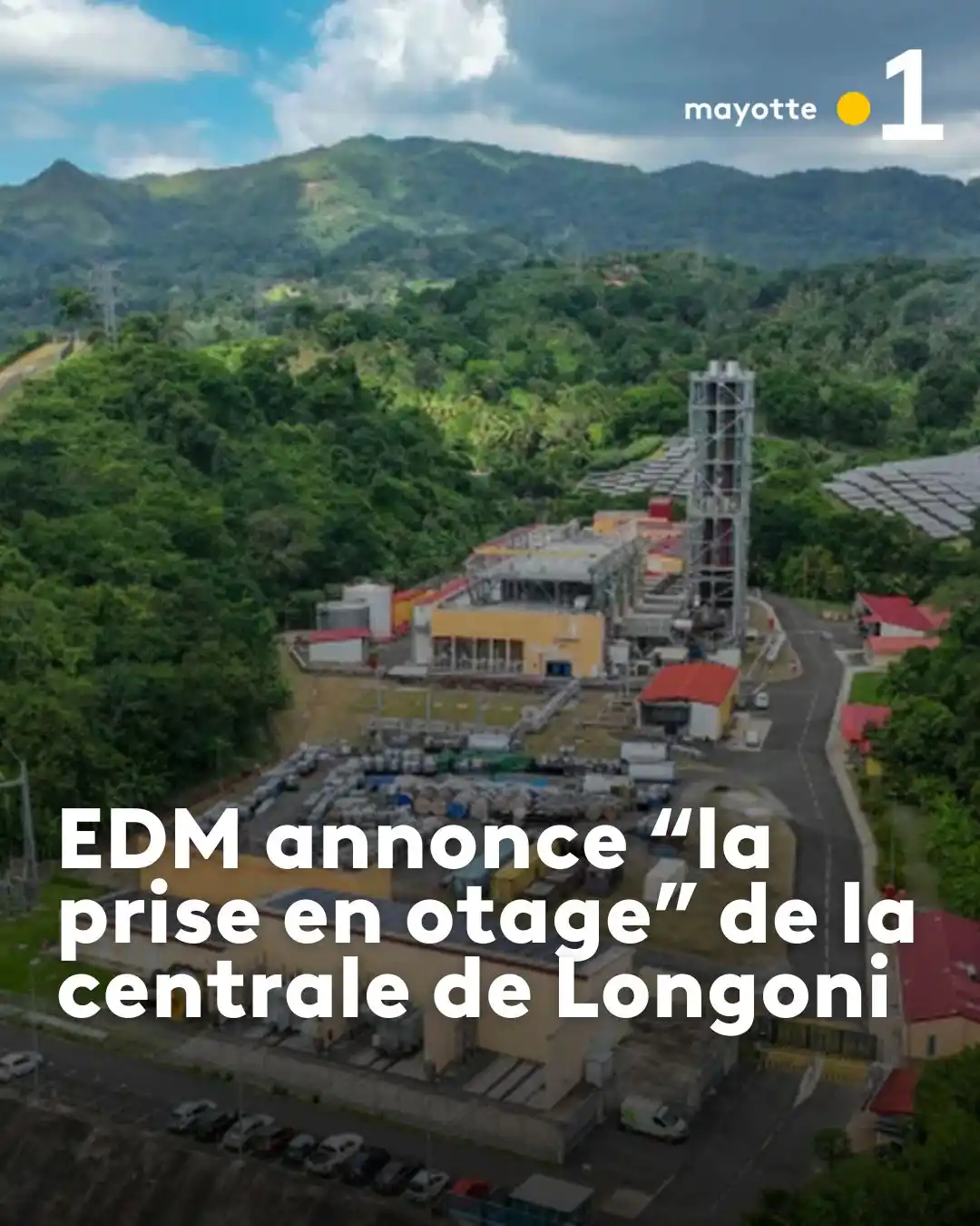 Image from Mayottela1ere: ‼️🚨*Une partie de Grande-Terre connaît des coupures électriques depui...