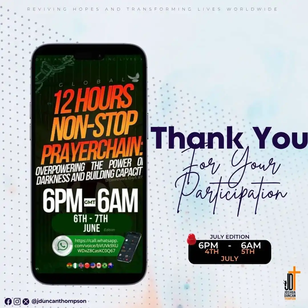 Image from Missionary JOSHUA DUNCAN THOMPSON: *🔰 APPRECIATION* ➖➖➖➖➖➖➖➖➖ With profound gratitude, I thank God for...