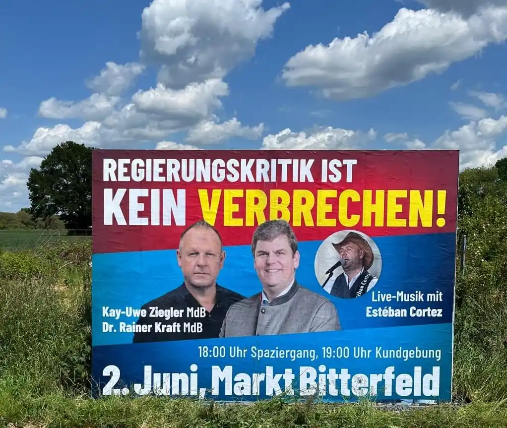 Image from AfD Bitterfeld-Wolfen: Bestimmt schon aufgefallen. Unsere regionalen Info-Tafeln werden rege...