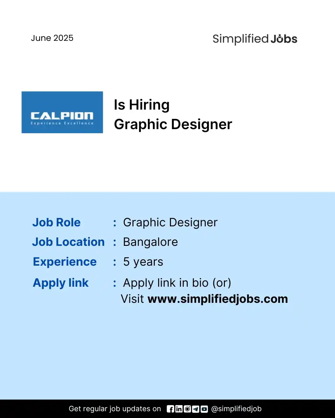 Simplified Jobs post