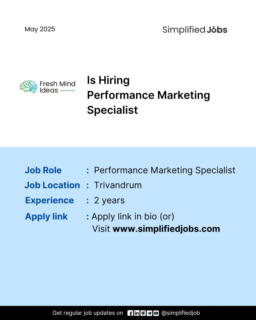 Simplified Jobs post