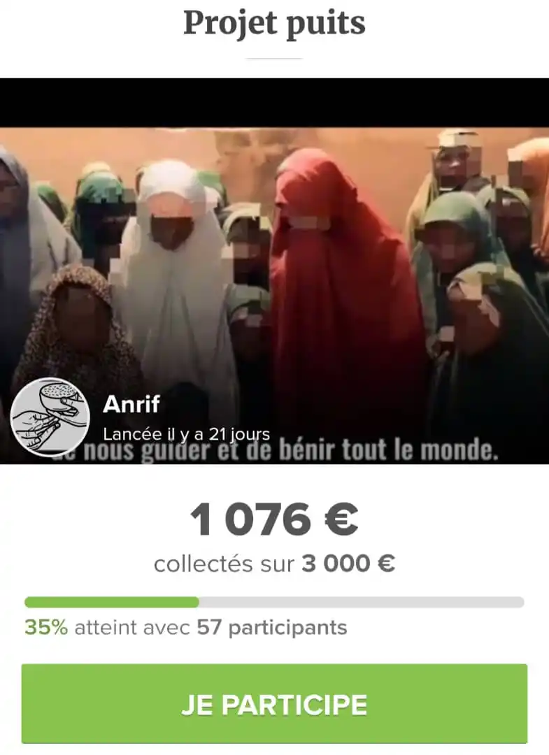 Image from Firqatou Nadjiyah Officielle: 💢Il nous reste 1 924 €€ avant de clôturer la cagnotte 💢 Lien de la...