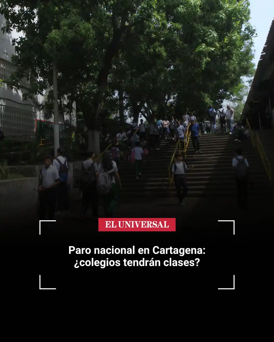 Image from El Universal: *🚨 Paro nacional en Cartagena: ¿colegios tendrán clases? 📚*🔗⬇️ htt...