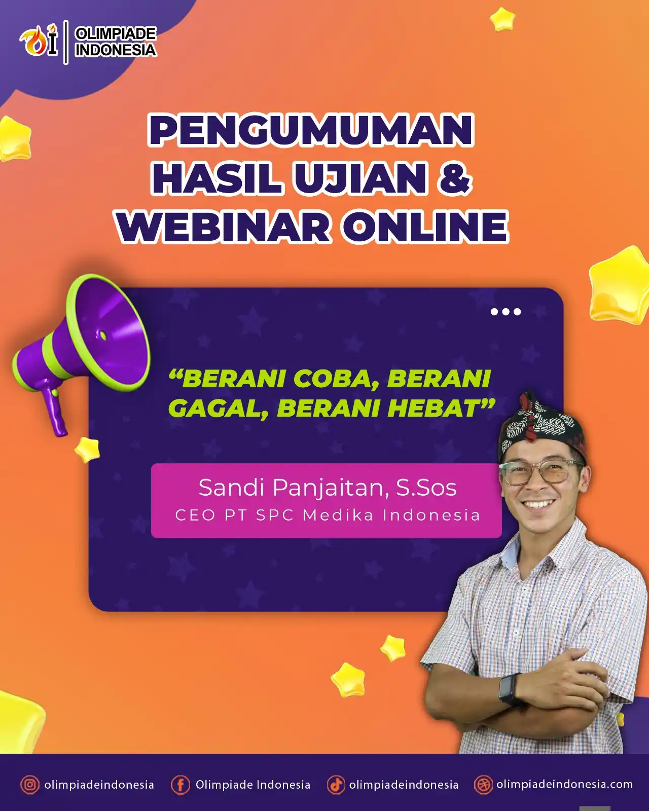 Image from OLIMPIADE INDONESIA: 📣 PENGUMUMAN NILAI HASIL UJIAN KOMPETISI KEJUARAAN SAINS NASIONAL 202...