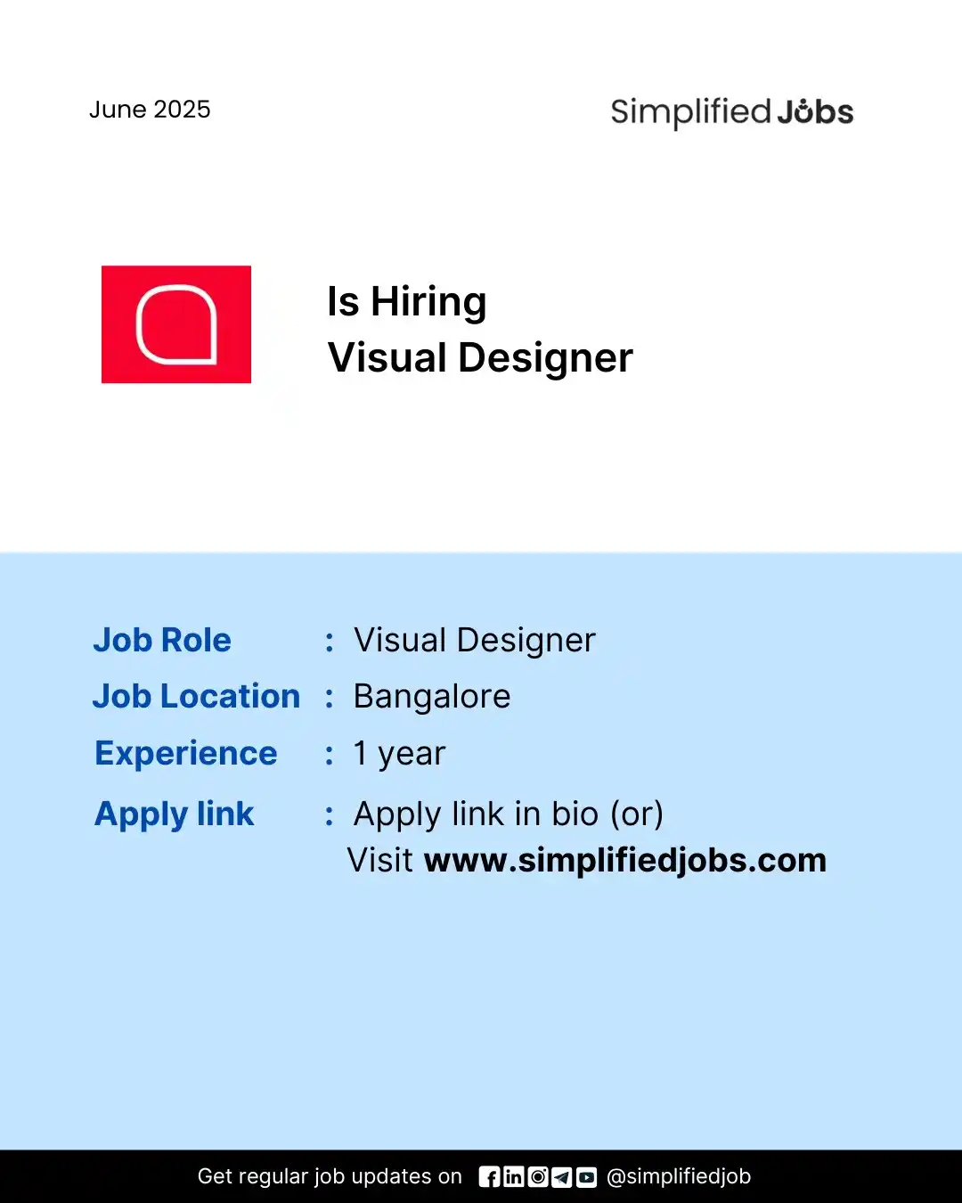 Simplified Jobs post