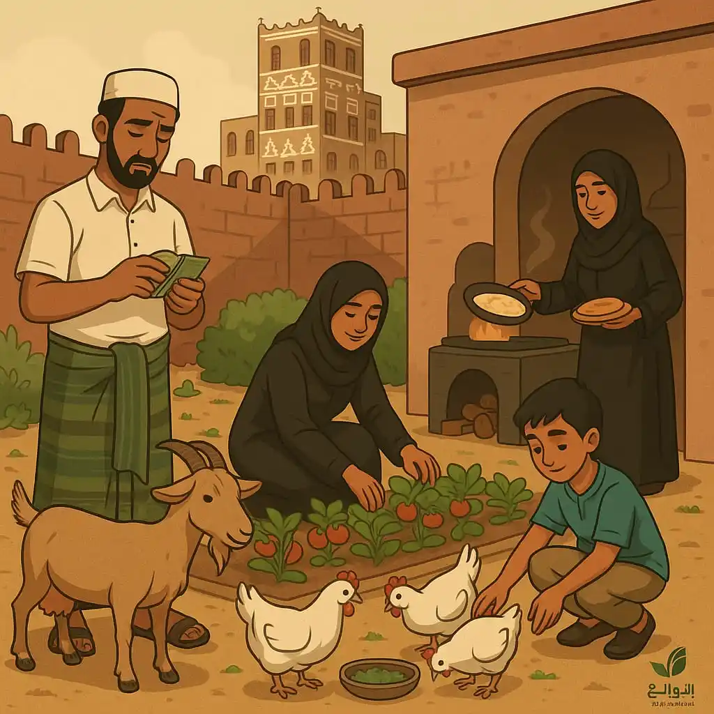 Image from نكت مضحكه😂🤣😂: 🌾 الأزمة المعيشية في حضرموت واليمن… ورؤية نحو الحل 🌾 ✍️ رؤية د. جما...