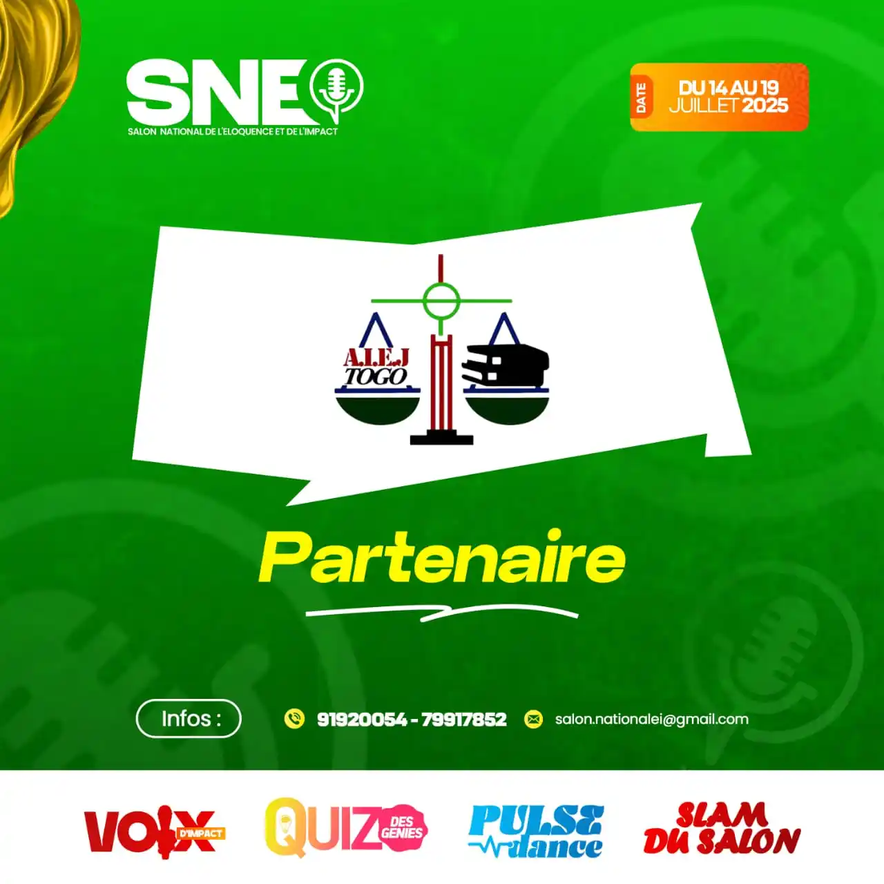 Image from Journal De L'orateur 228🇹🇬🎙️❤️: 📢 ANNONCE DE PARTENARIAT Nous sommes heureux d’annoncer notre parten...