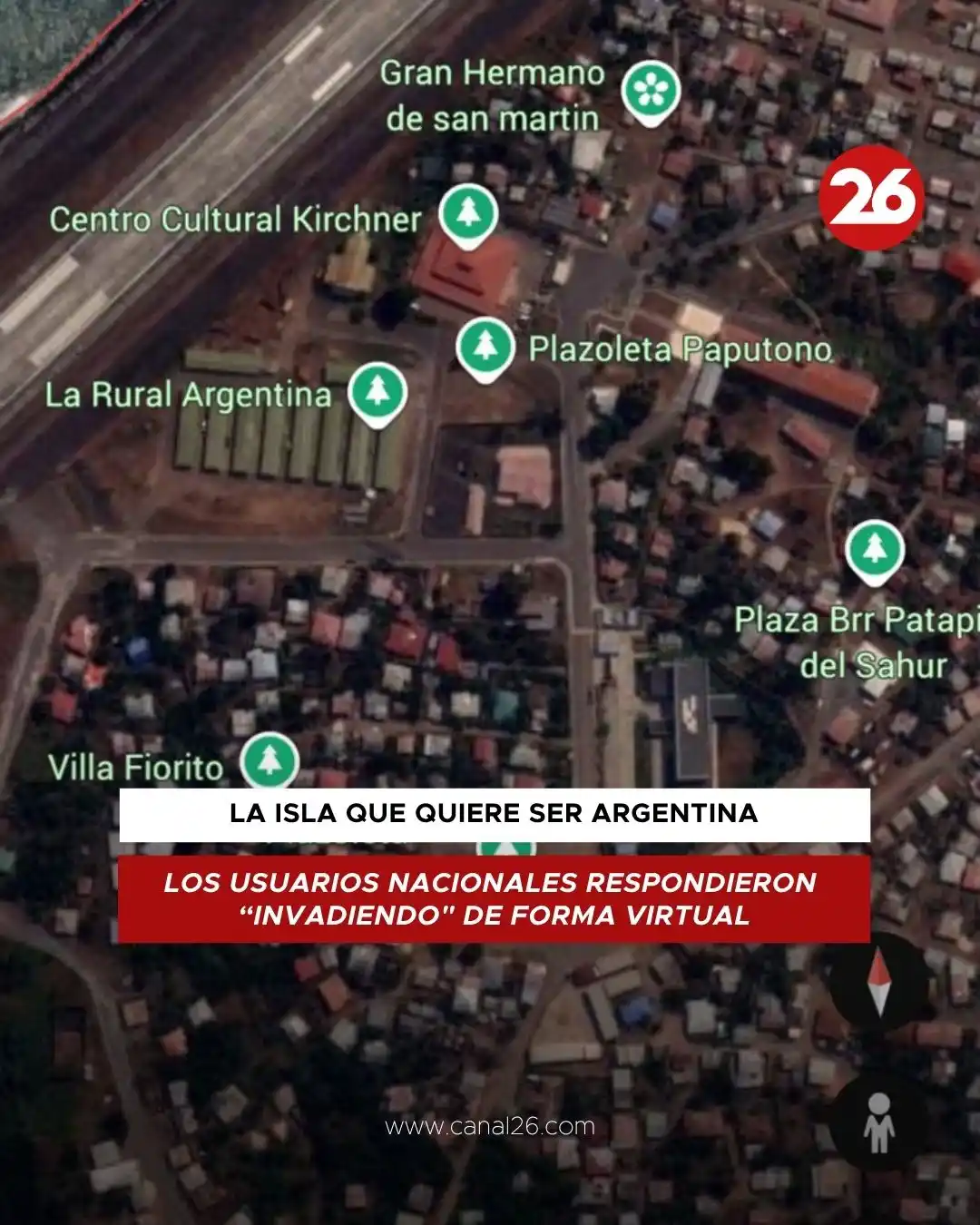 Image from Canal 26: *😳 ASADO, EMPANADAS Y MESSI EN ANNOBÓN https://bit.ly/4dGG9QV* 🇦🇷 ...