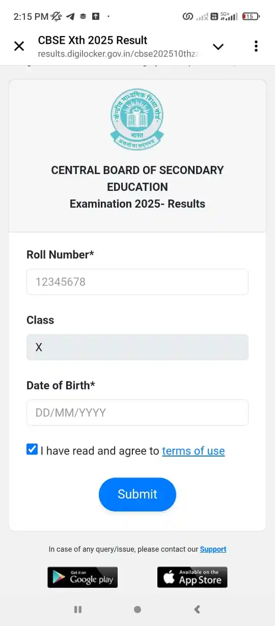 Bharat Job Result post