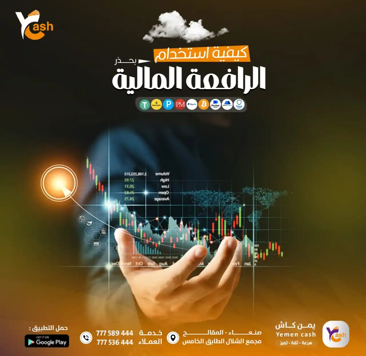 Image from YemenCash: درس تداول: كيفية استخدام الرافعة المالية بحذر
الرافعة المالية قد تض...