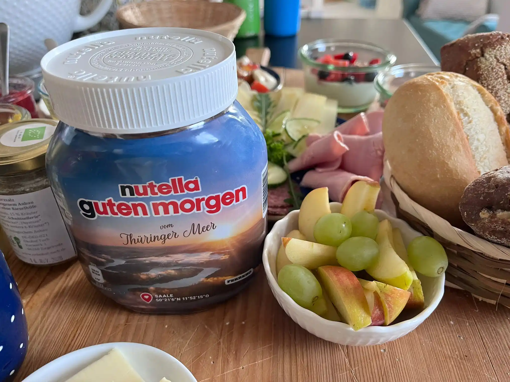 Image from Stadt Saalburg-Ebersdorf: *Thüringer Meer erobert das Nutella-Glas und deutsche Frühstückstische...