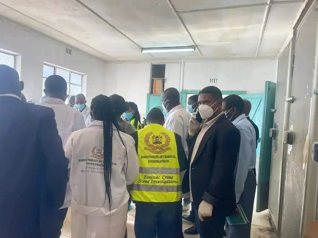 Image from Kenya Trends: A postmortem on Albert Ojwang Omondi’s body is underway at Nairobi Fun...