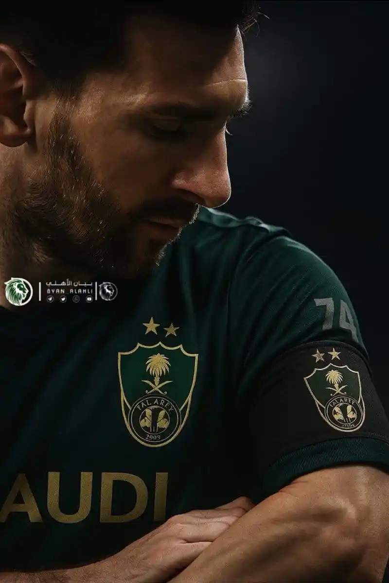 Image from بيان الأهلي | BYAN_ALAHLI: *🚨🚨 | عااااااااجل - متداول :* *ليونيل ميسي وافق إلى القدوم الدوري ا...