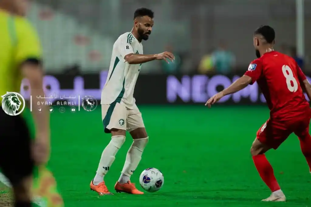 Image from بيان الأهلي | BYAN_ALAHLI: *🚨🚨🚨 عاجل - رسميًا |* *علي مجرشي رجل مباراة السعودية و البحرين 🔥...