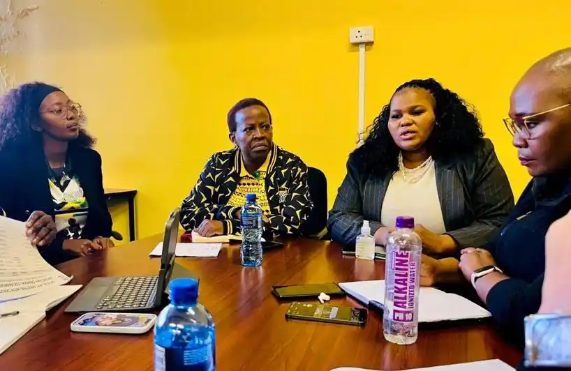 Image from African National Congress: ANC Second Deputy Secretary-General, Cde Maropene Ramokgopa, met with ...