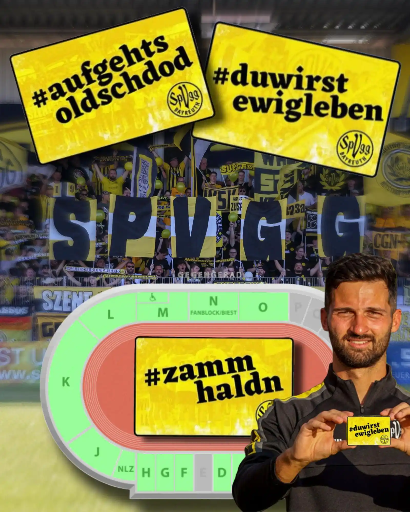 Image from SpVgg Bayreuth - Die Oldschdod ruft!: *Denkt dran* | Nur noch am heutigen Freitag gibt es die *Dauerkarte 25...