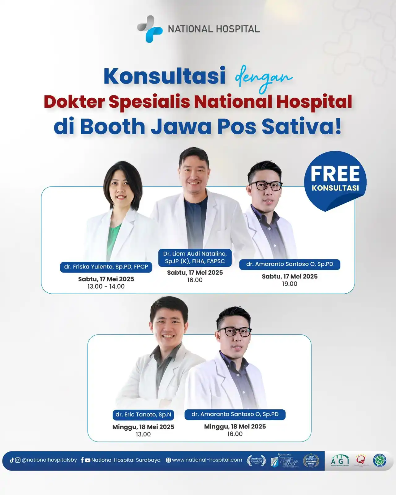 Image from NATIONAL HOSPITAL: Free Konsultasi di Jawa Pos Sativa? Sayang banget buat dilewatin! 🤩 ...