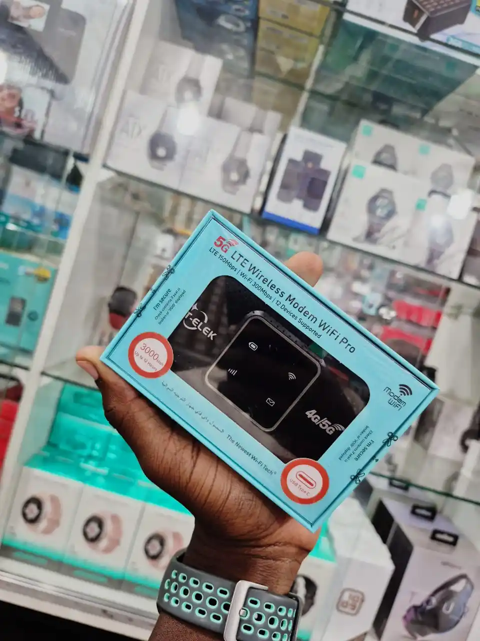 Image from BLESSED MOBILES : *Introducing our portable MiFi device, providing*🔥🔥 📱 Fast 5G LTE ...