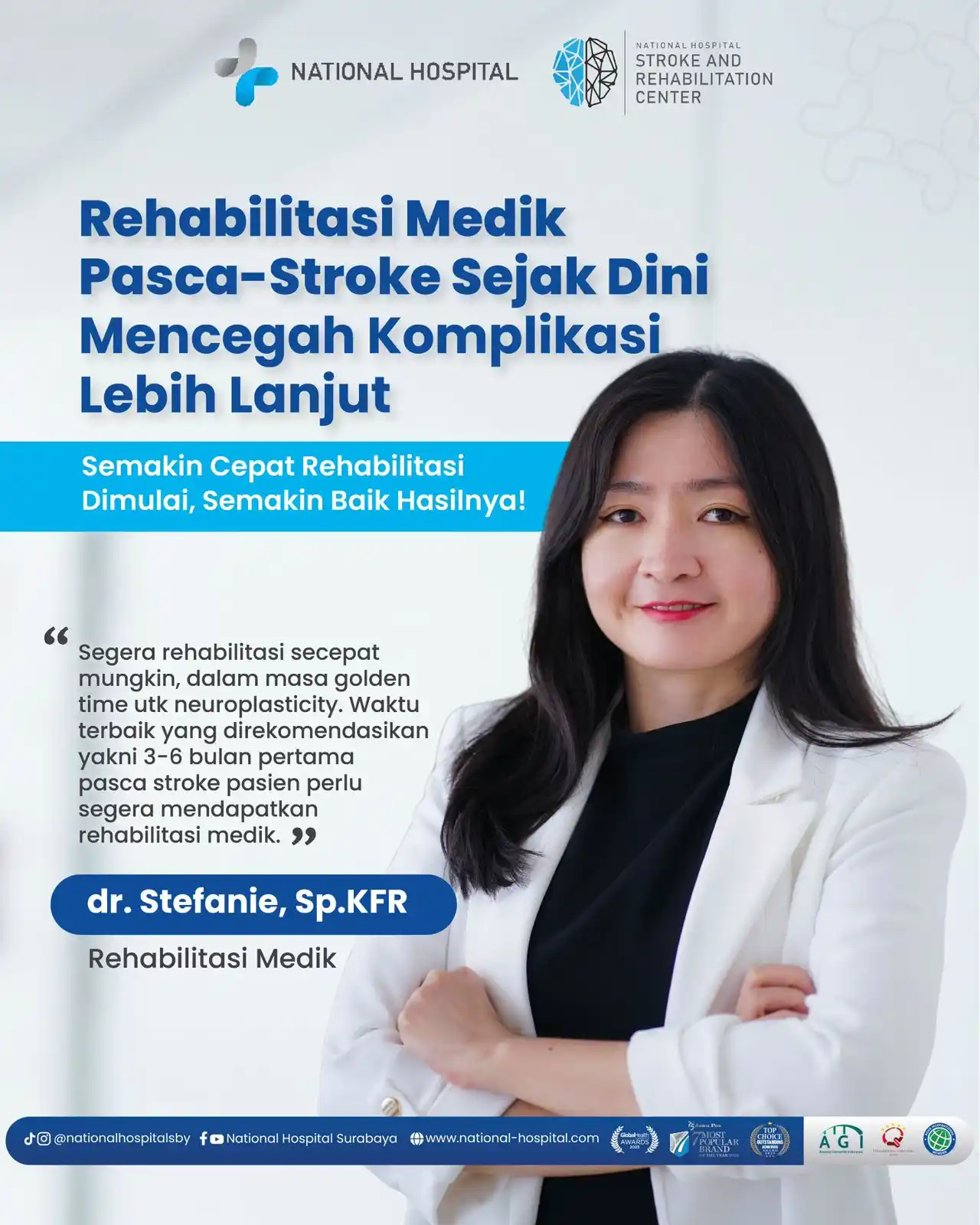 Image from NATIONAL HOSPITAL: 🧠 Jangan Tunda, Segera Mulai Rehabilitasi Medik Pasca Stroke! Tahuka...