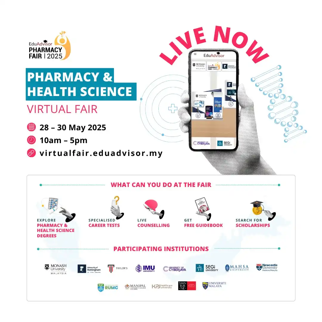 Image from EduAdvisor: LIVE NOW: Find the right pharmacy programmes as well as scholarships f...