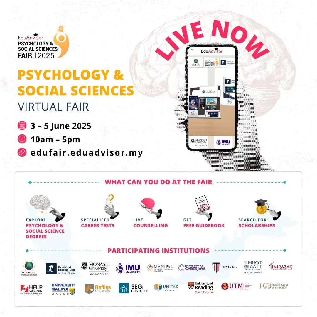 Image from EduAdvisor: *LIVE NOW:* Find the right psychology programmes as well as scholarshi...