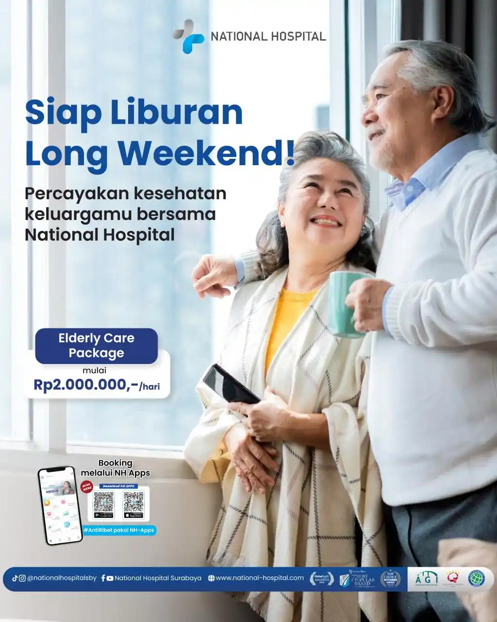 Image from NATIONAL HOSPITAL: 🌿✨ Long Weekend Tanpa Cemas, Orang Tua Tercinta dalam Perawatan Terba...