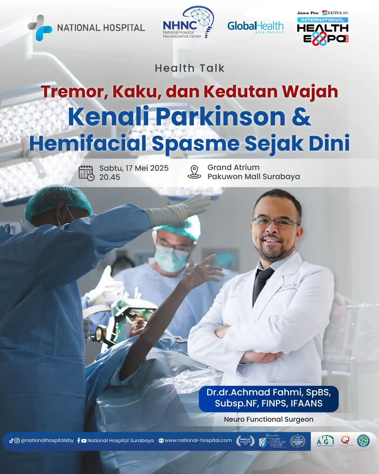 Image from NATIONAL HOSPITAL: Mari bergabung dalam live seru dan informatif bersama ahli Parkinson I...