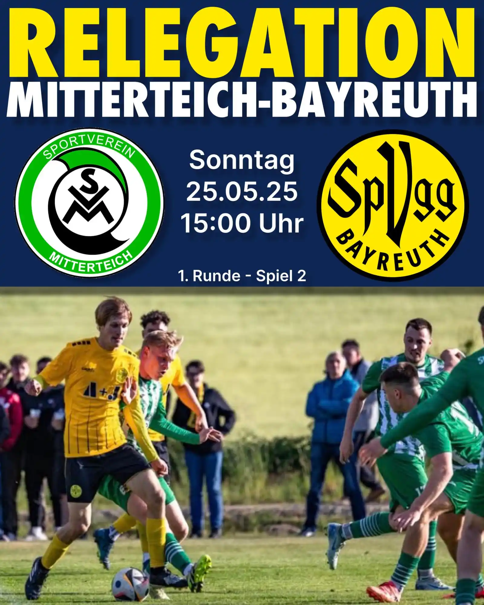 Image from SpVgg Bayreuth - Die Oldschdod ruft!: *Relegation 2/4* 👊🏼🔥   🆚 SV Mitterteich        (15. Landesliga-Nor...