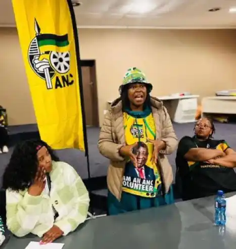 Image from African National Congress: Today, ANC Second Deputy Secretary-General, Cde Maropene Ramokgopa eng...