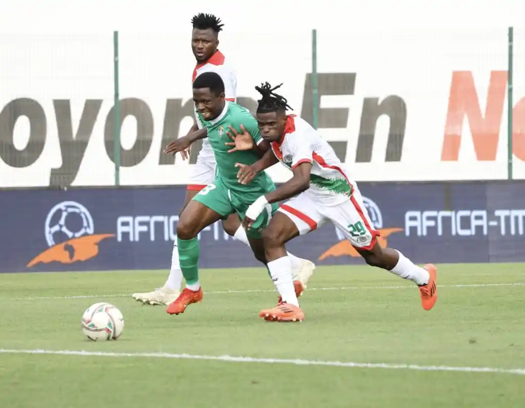 Image from DeMbare DotComs: 89' 🇿🇼Zimbabwe 0️⃣ 🇧🇫 Burkina Faso 2️⃣ (Aziz Ki 21' Irie 28') `...