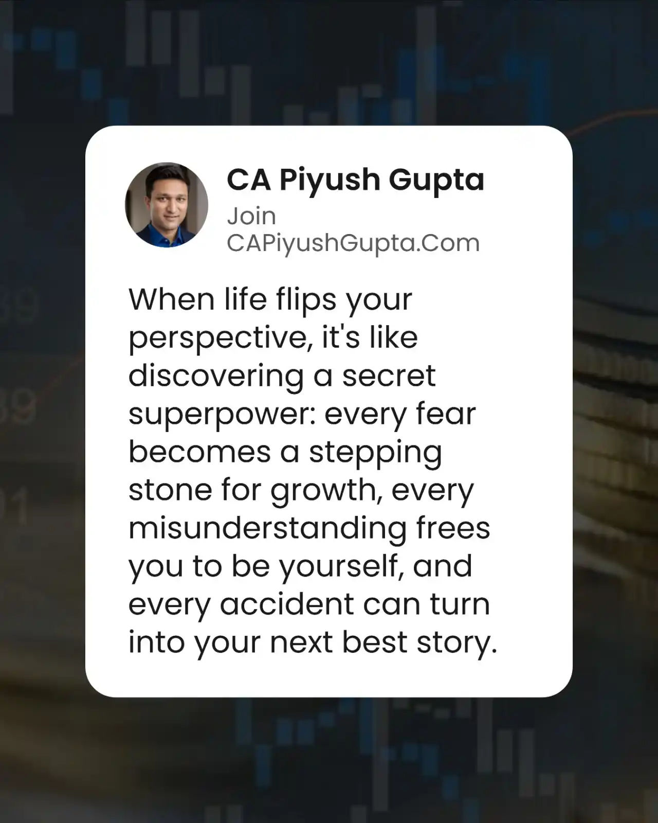 CA Piyush Gupta - Smartious post