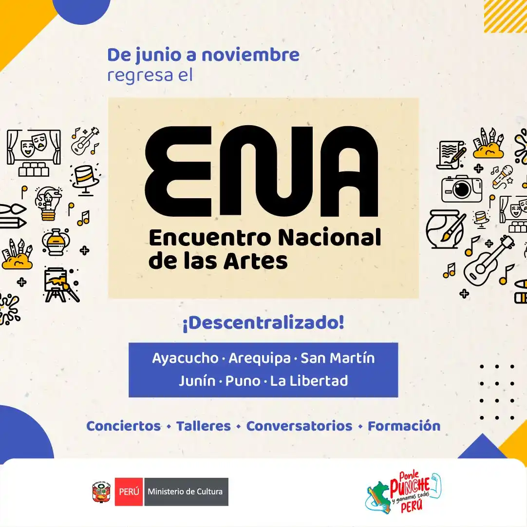 Image from Ministerio de Cultura del Perú: ¡El arte se descentraliza! 🎨✨ Este 2025 llega la segunda edición del ...
