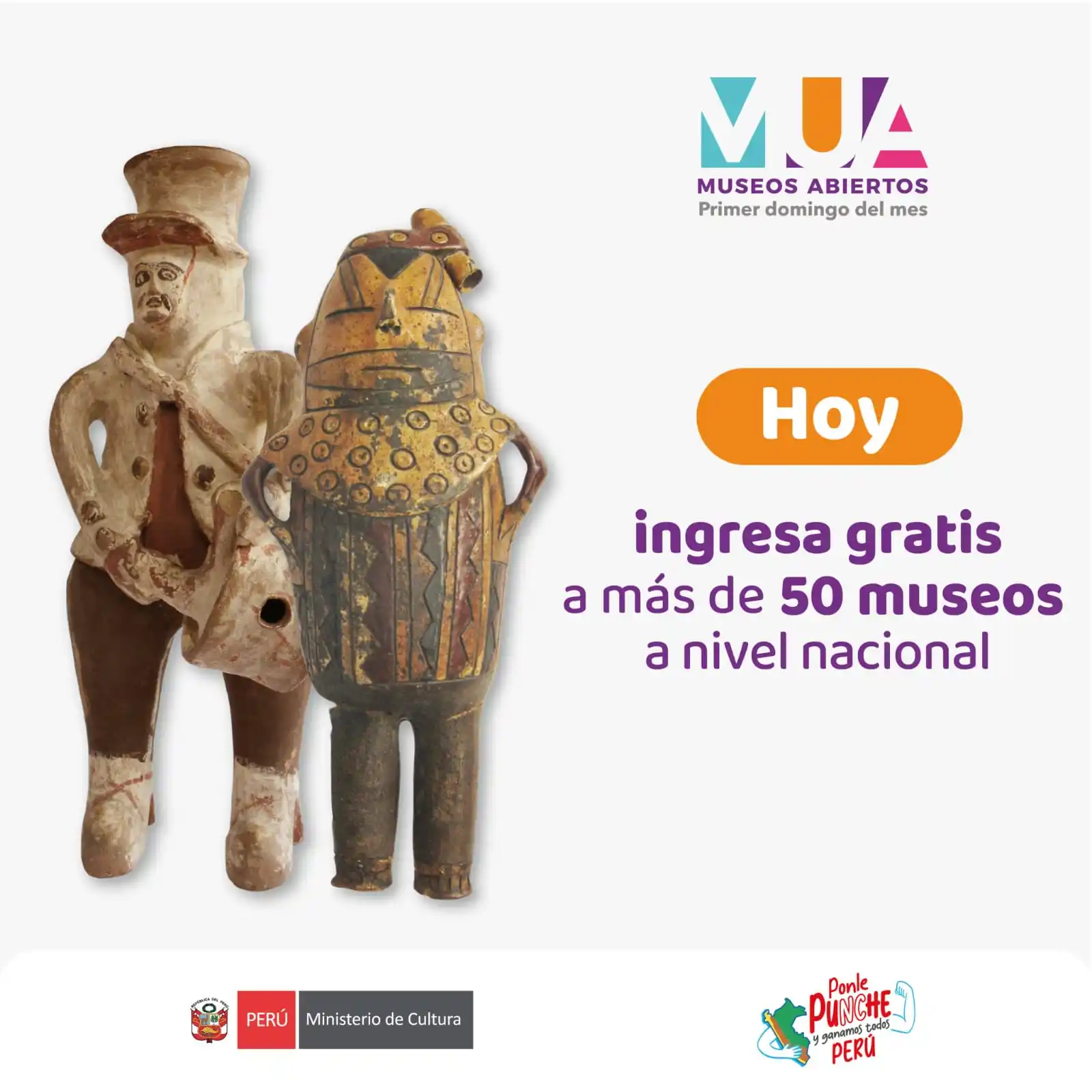 Image from Ministerio de Cultura del Perú: ¡𝐄𝐬 𝐡𝐨𝐲! ¡𝐄𝐬 𝐡𝐨𝐲! 🎉  Conéctate con la historia, el arte y l...