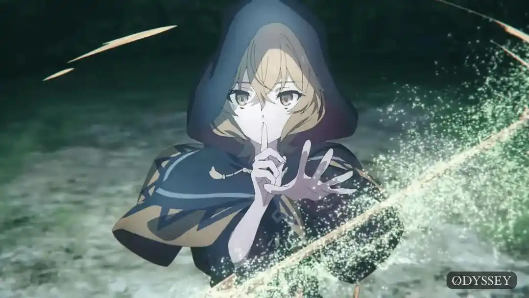 Image from ØDYSSEY ⚓🀄: *L’anime Secrets of the Silent Witch sort dans exactement 1 mois !* 🧹...
