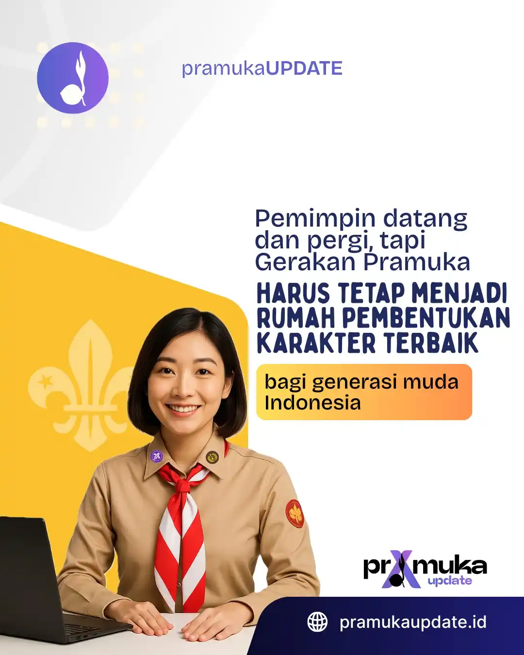 Image from Pramuka Update: Pemimpin datang dan pergi, tapi Gerakan Pramuka harus tetap menjadi ru...
