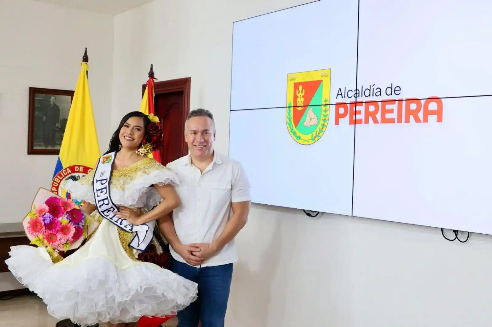 Image from Alcaldía de Pereira : POR PRIMERA VEZ PEREIRA TENDRÁ REPRESENTACIÓN EN EL REINADO NACIONAL D...